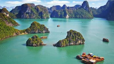 From the Mekong Delta to the Temples of Angkor & Hanoi and Halong Bay (port-to-port cruise)
