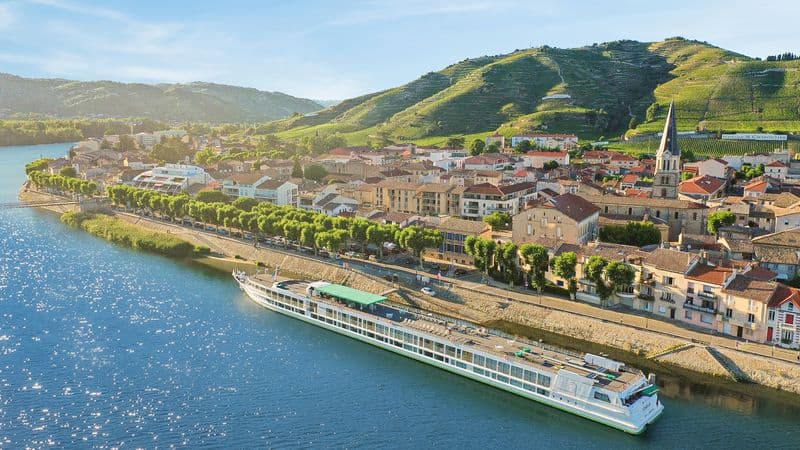 All the must-see sites on the Rhône between Lyon, Provence, and the Camargue with a dinner at Paul Bocuse's Abbaye de Collonges Restaurant OFFERED (port-to-port cruise)